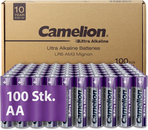 Batterien alkaline 100 - batterien,