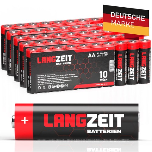 Langzeit alkaline batterien - alkaline, aa