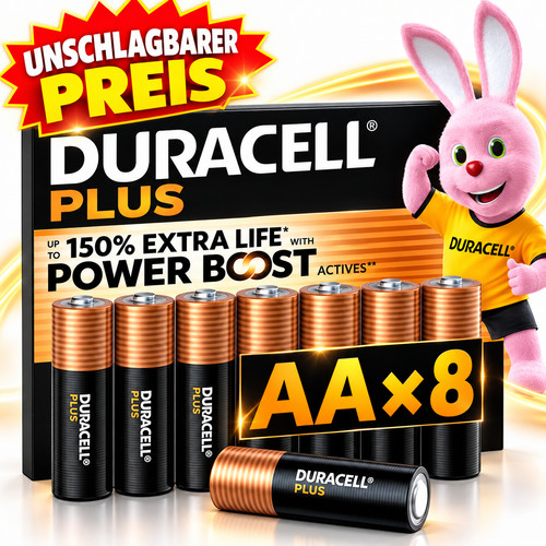 Duracell plus aa batterien - ✅,