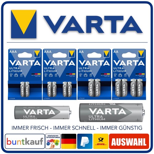 Varta ultra lithium batterie - varta,