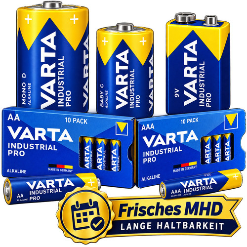 Varta industrial pro batterien - industrial,
