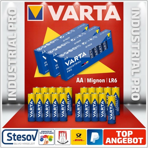 Varta industrial pro - industrial, mignon