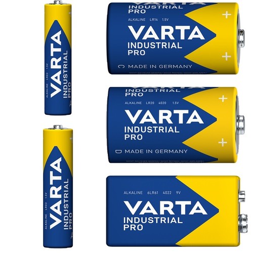 Varta industrial pro batterien - varta,