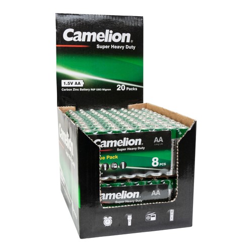 160x camelion batterie r6p - aa,